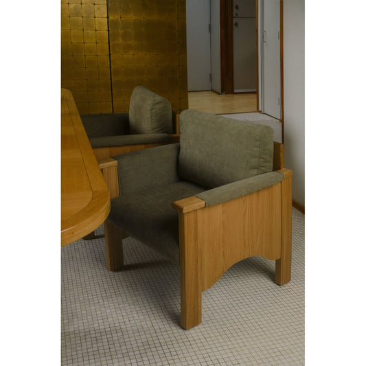 Bauer Sage/Natural Dining Chair - Ornate Home