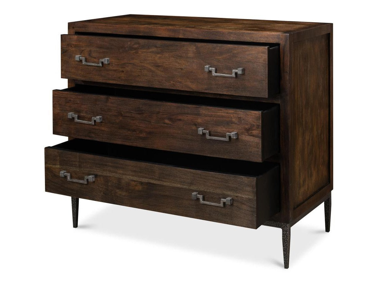 Bauhaus Grey Chest Of Drawers - Ornate Home