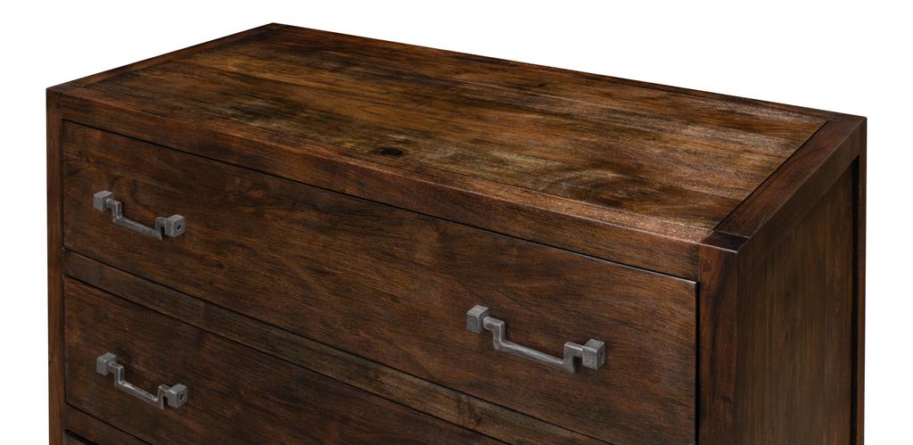 Bauhaus Grey Chest Of Drawers - Ornate Home