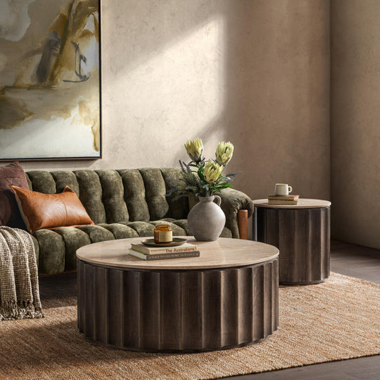 Baylee Cocoa Brown Coffee Table - Ornate Home