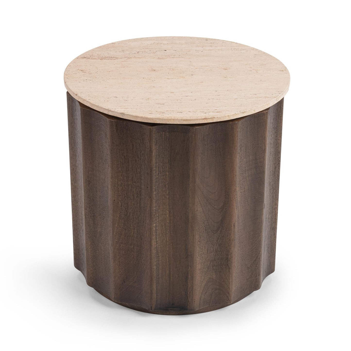 Baylee Cocoa Brown End Table - Ornate Home