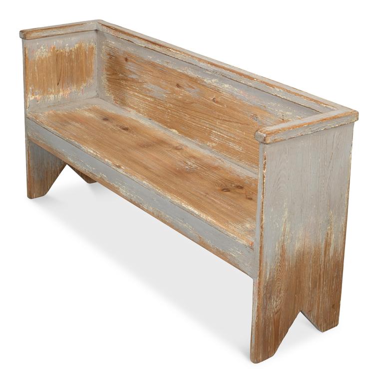 Beach House Grey Bench - Ornate Home