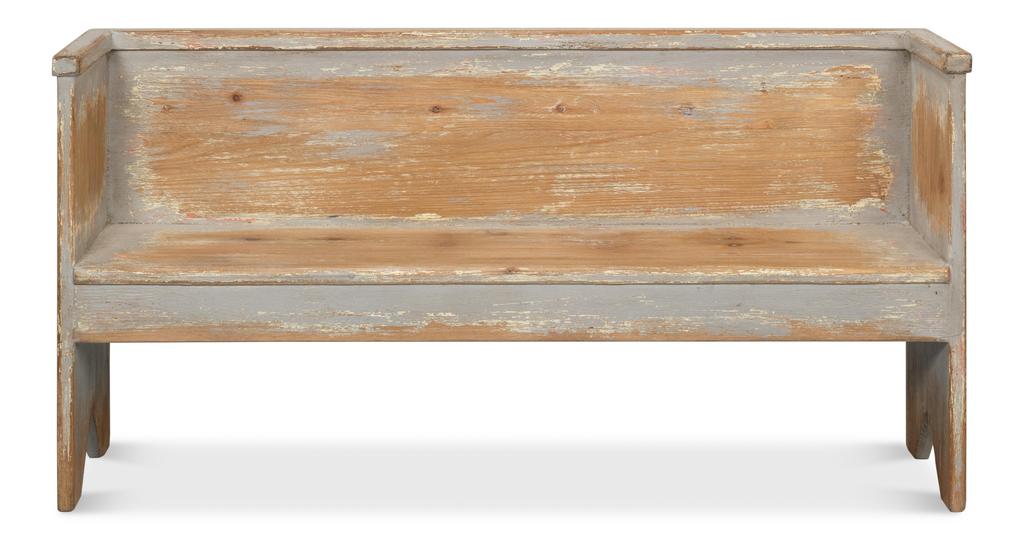 Beach House Grey Bench - Ornate Home