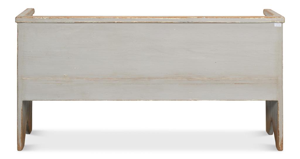 Beach House Grey Bench - Ornate Home