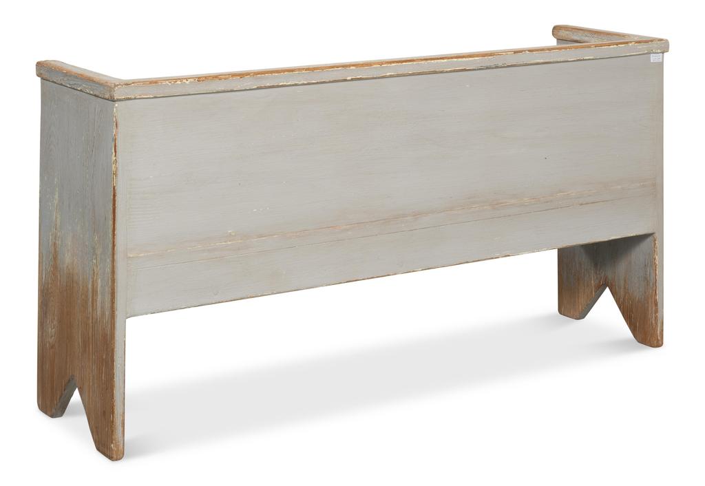 Beach House Grey Bench - Ornate Home