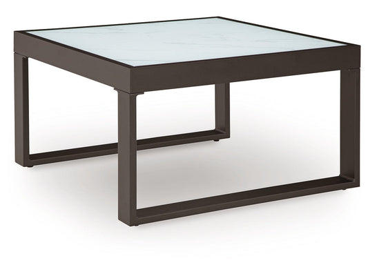 Beachloft Black/Gray Outdoor Coffee Table- Viva Furn