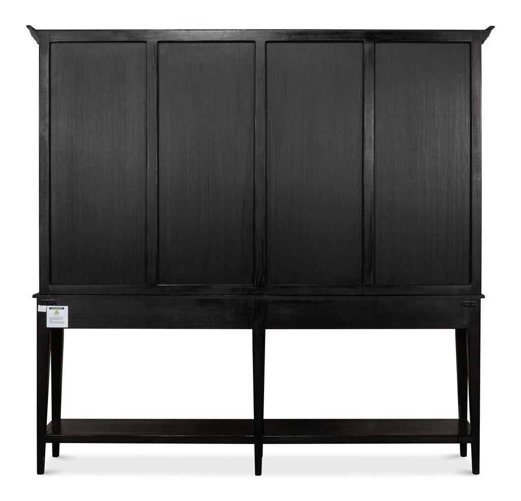 Beacon Hill Ebony Display Case - Ornate Home