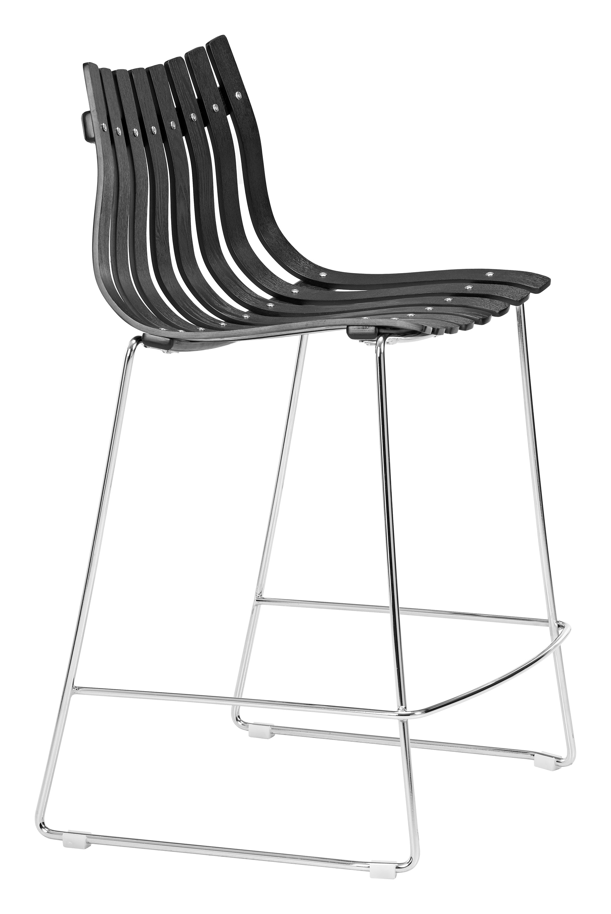 Beaufort Black Counter Stool (Set of 2) - Ornate Home