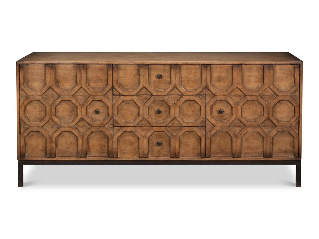 Becket Brown Sideboard - Ornate Home
