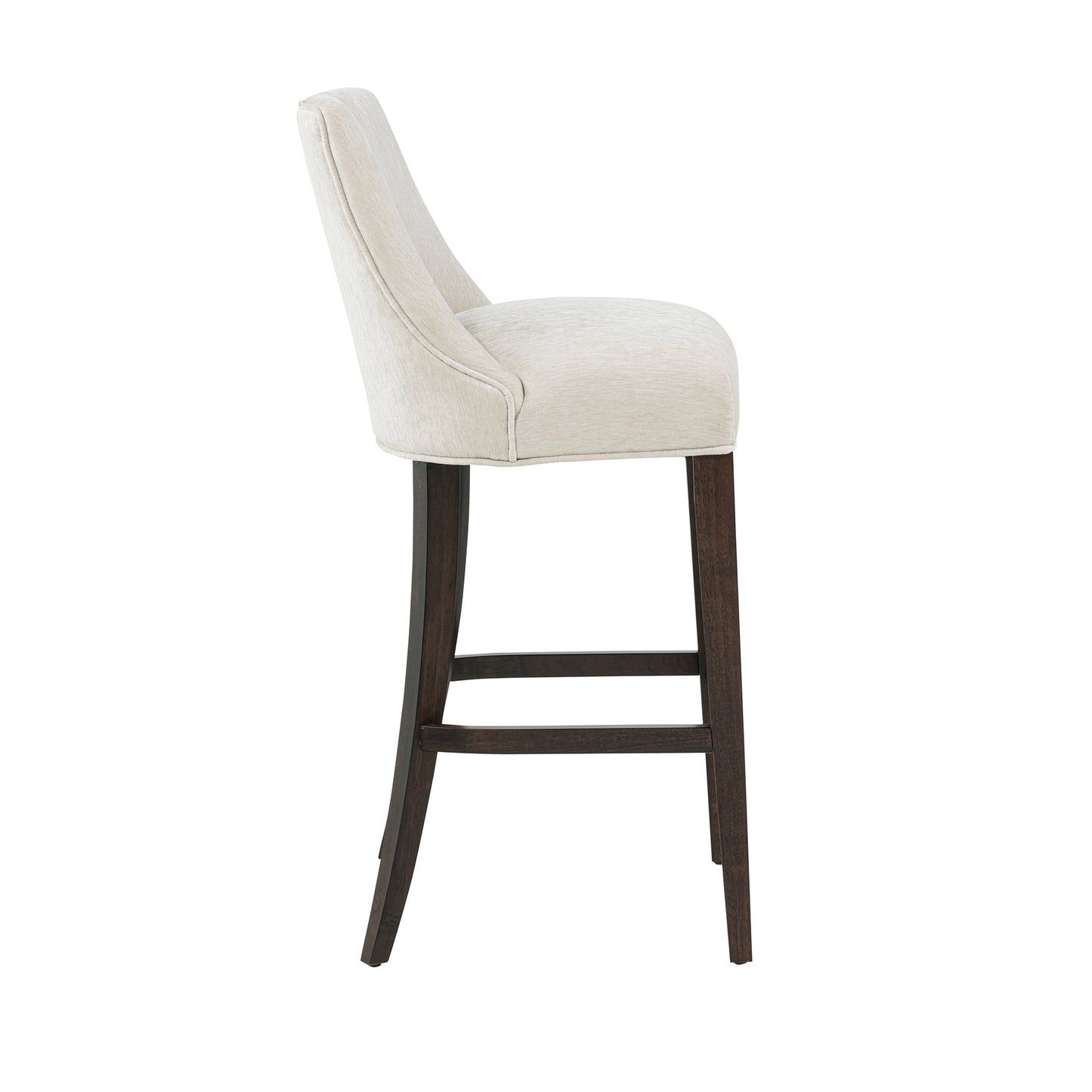 Beever Barstool in Cream (set of 3) - Ornate Home