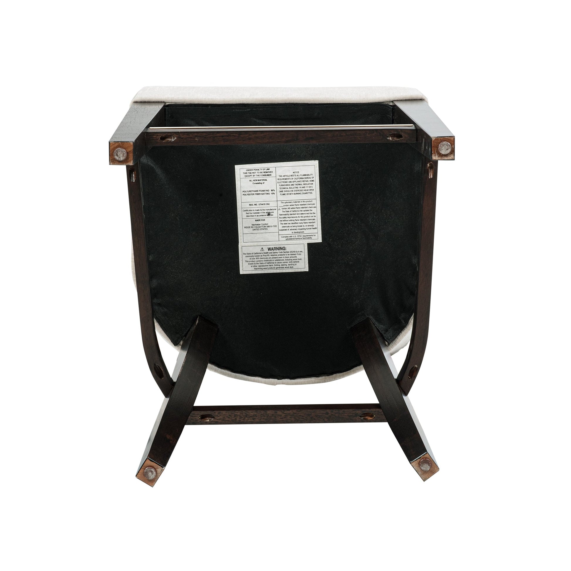 Beever Counter Stool in Cream - Ornate Home