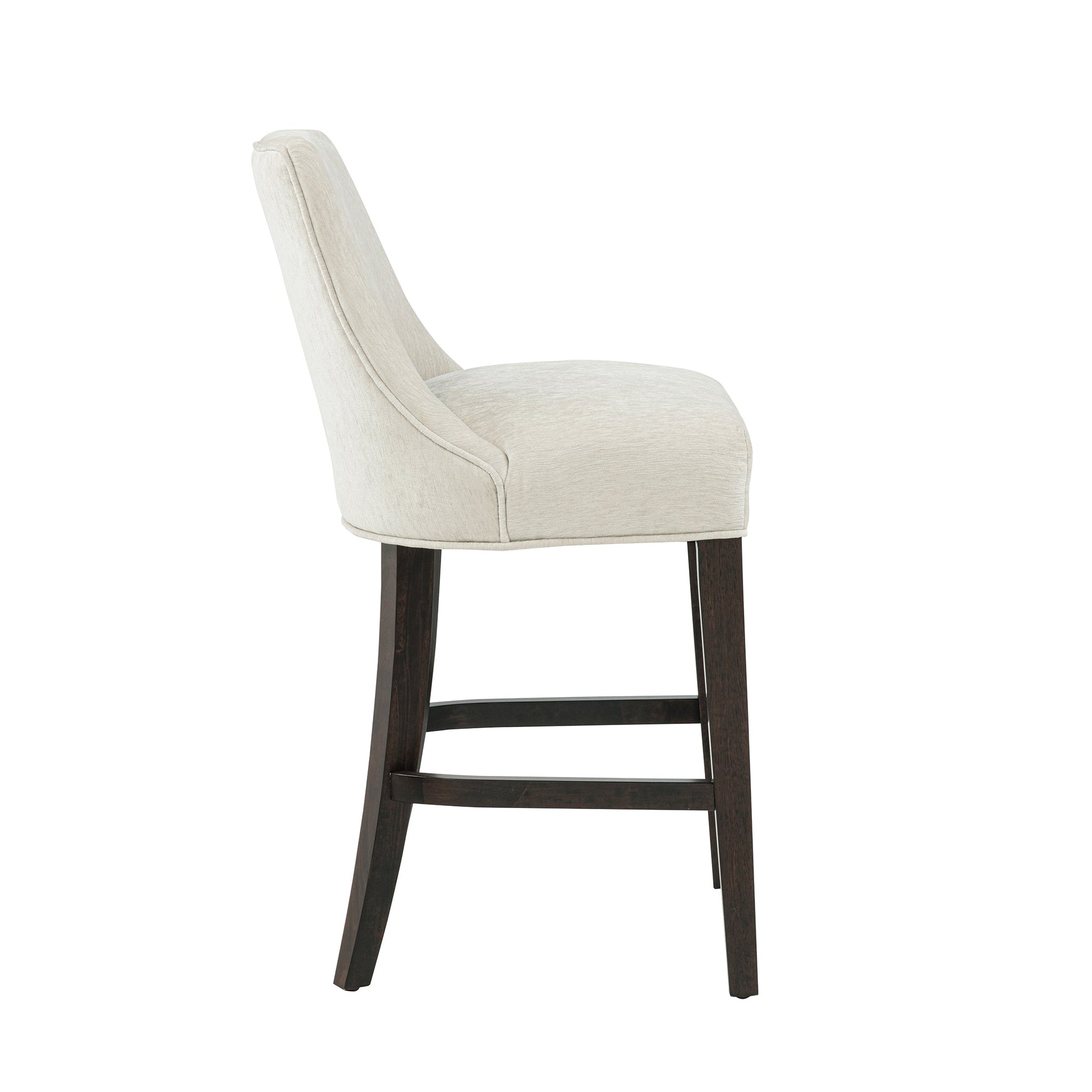 Beever Counter Stool in Cream (set of 2) - Ornate Home