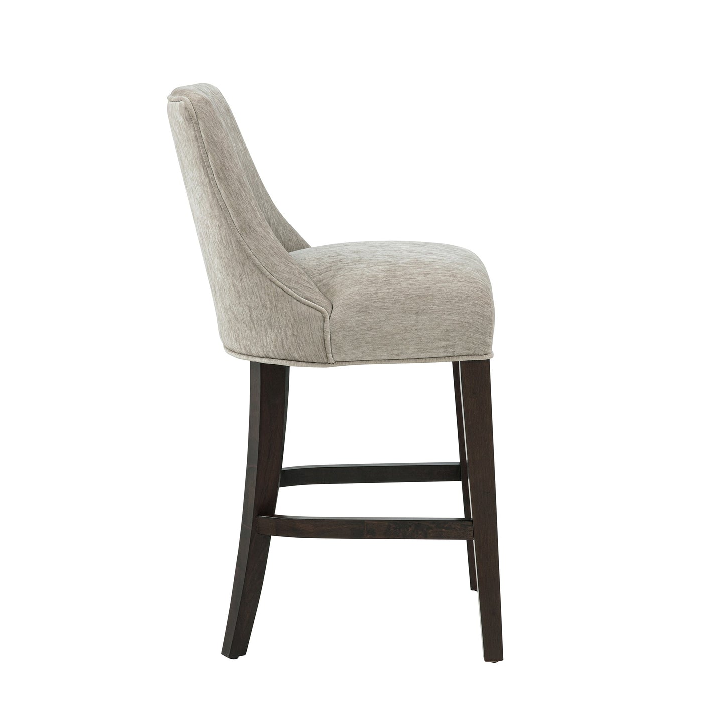 Beever Counter Stool in Taupe (set of 3) - Ornate Home