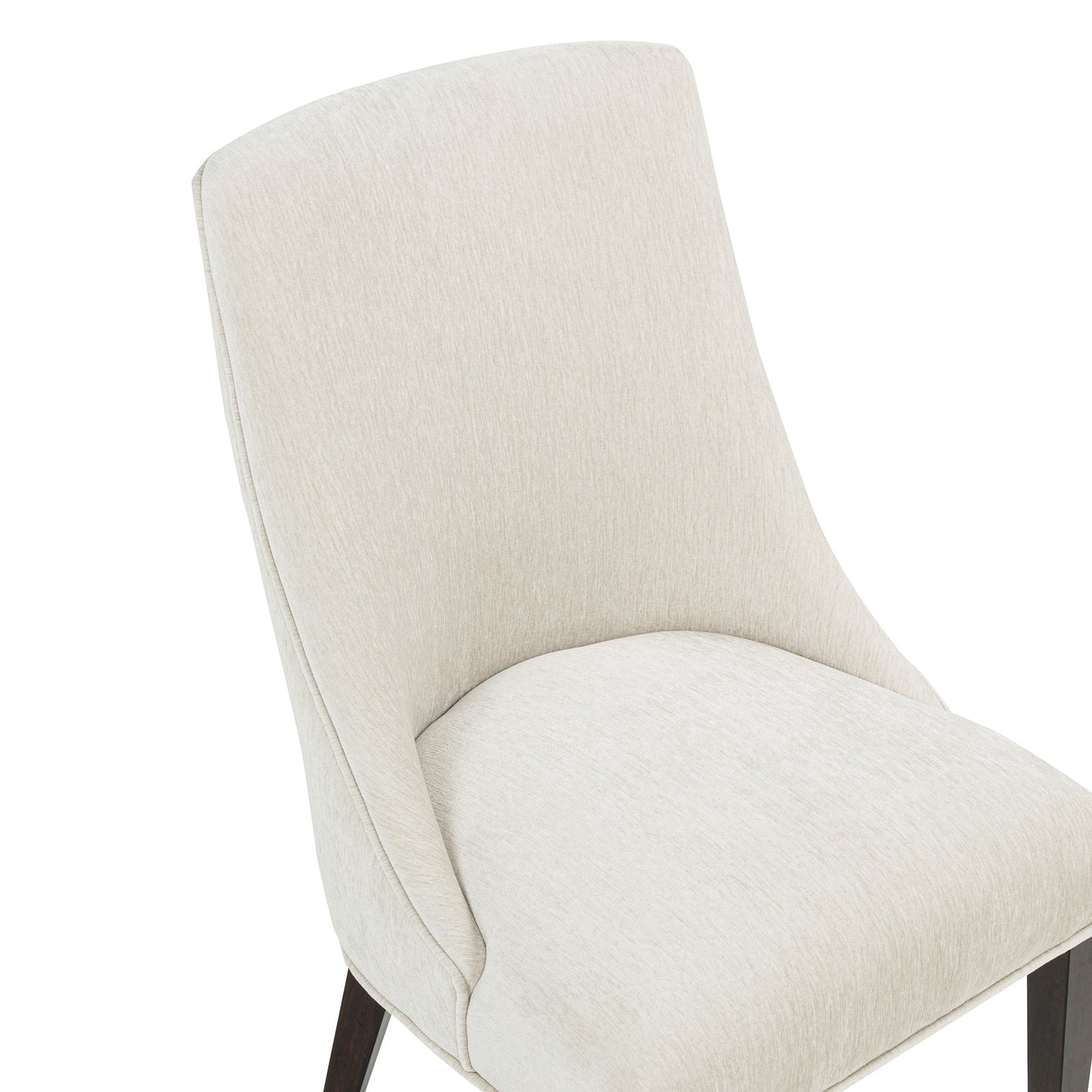 Beever Dining Chair in Cream (set of 2) - Ornate Home
