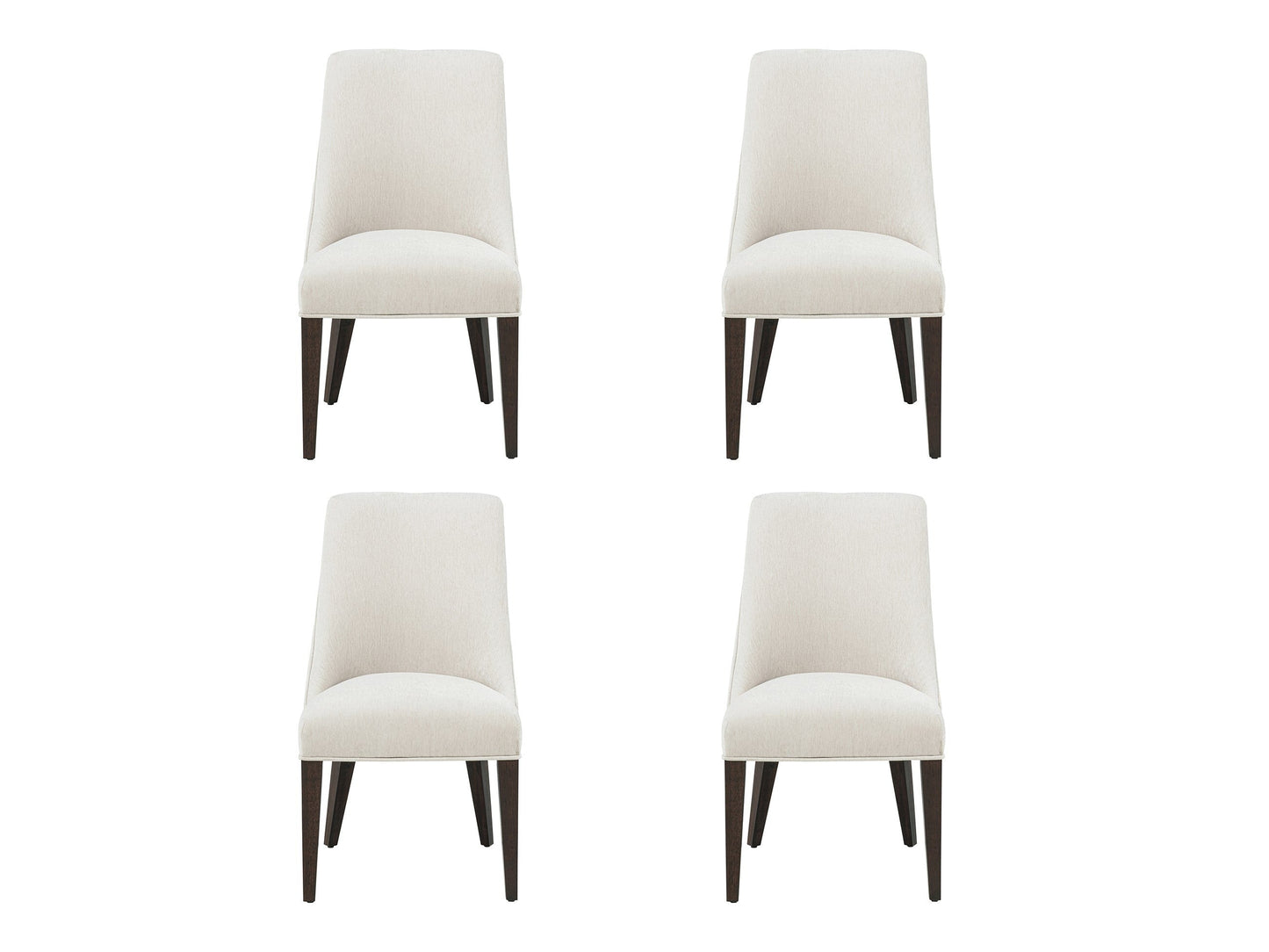 Beever Dining Chair in Cream (set of 4) - Ornate Home