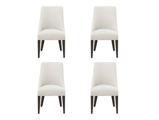 Beever Dining Chair in Cream (set of 4) - Ornate Home