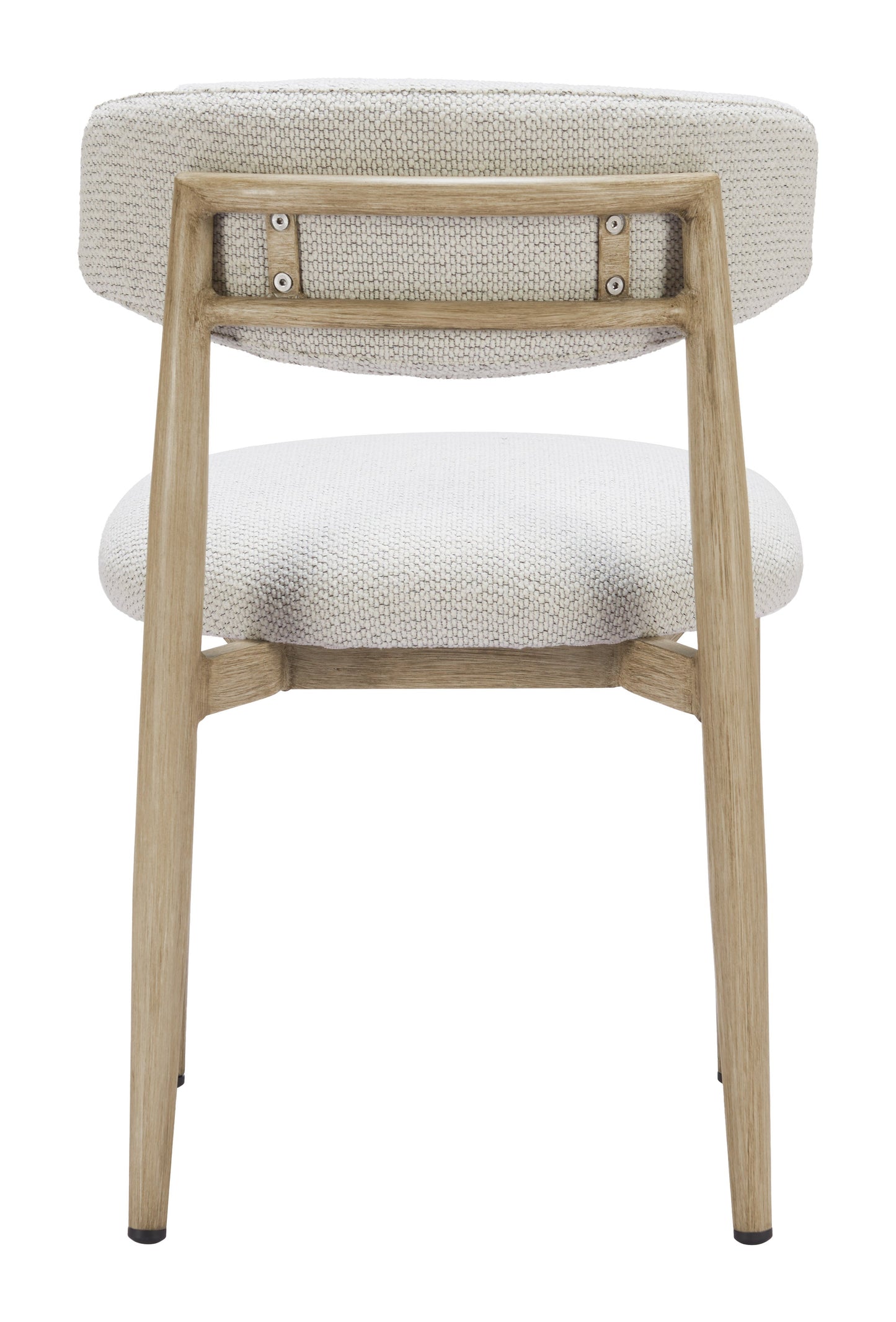 Bege White Outdoor Dining Chair - Ornate Home