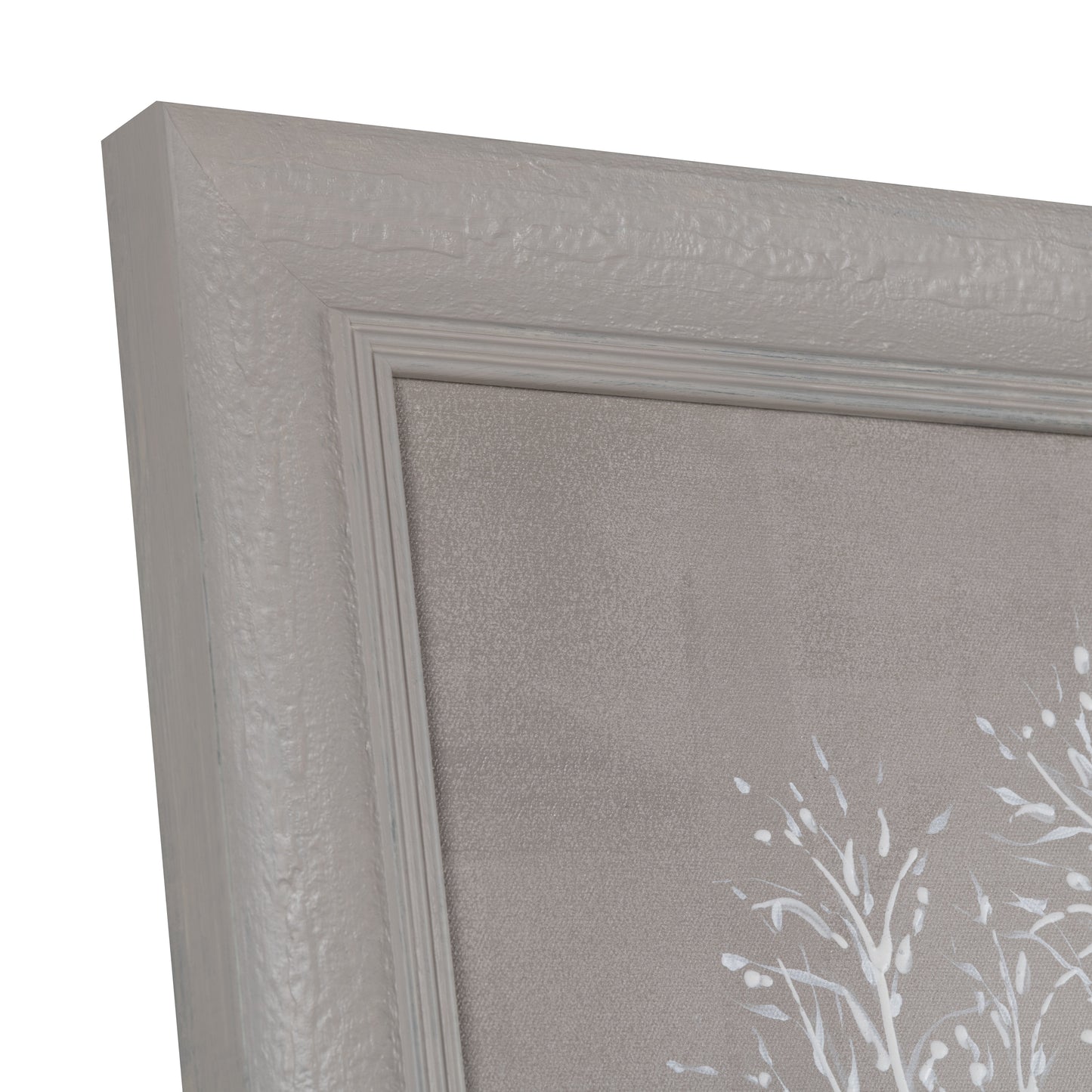Beige Corals Brown/White Canvas - Ornate Home