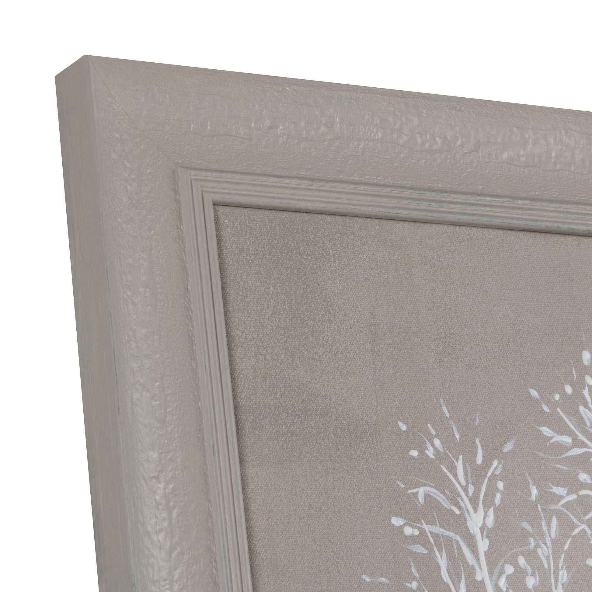 Beige Corals Brown/White Canvas - Ornate Home