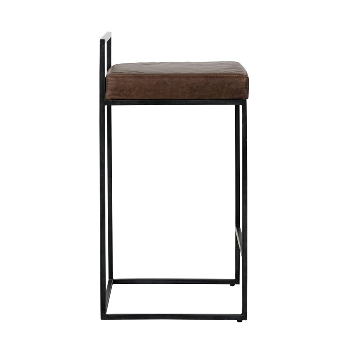 Belfort Cocoa Brown Counter Stool - Ornate Home