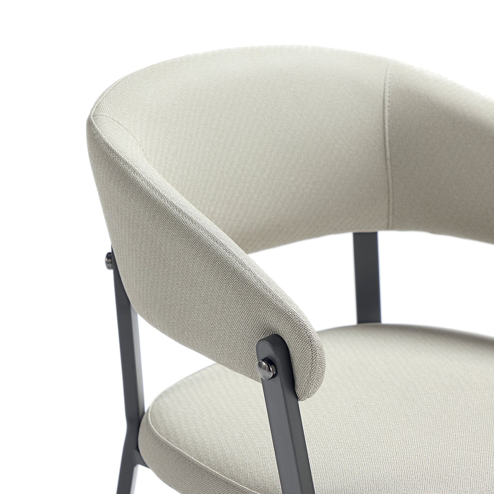 Belle Dining Chair in Oatmeal - Ornate Home