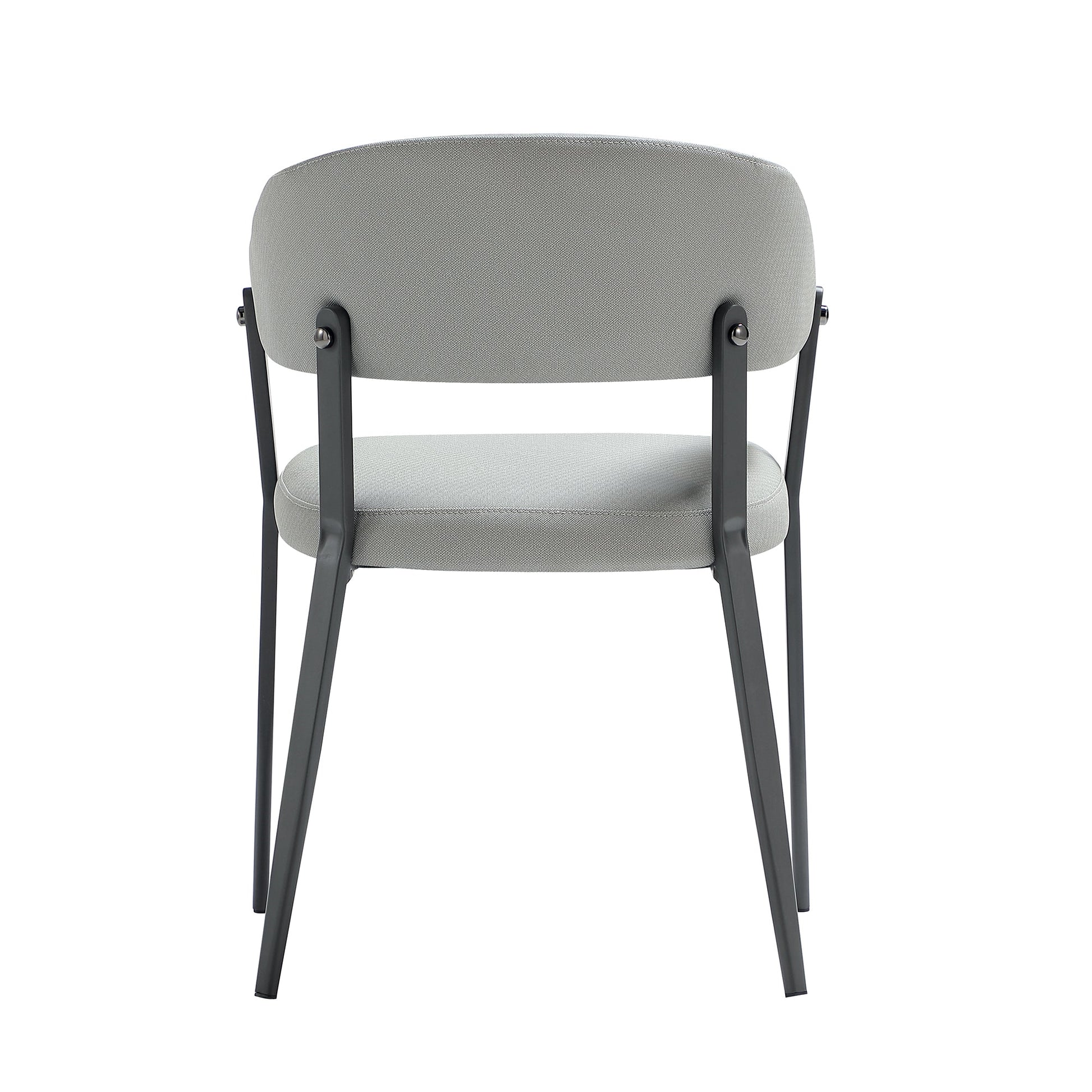 Belle Dining Chair in Stone Grey (set of 4) - Ornate Home