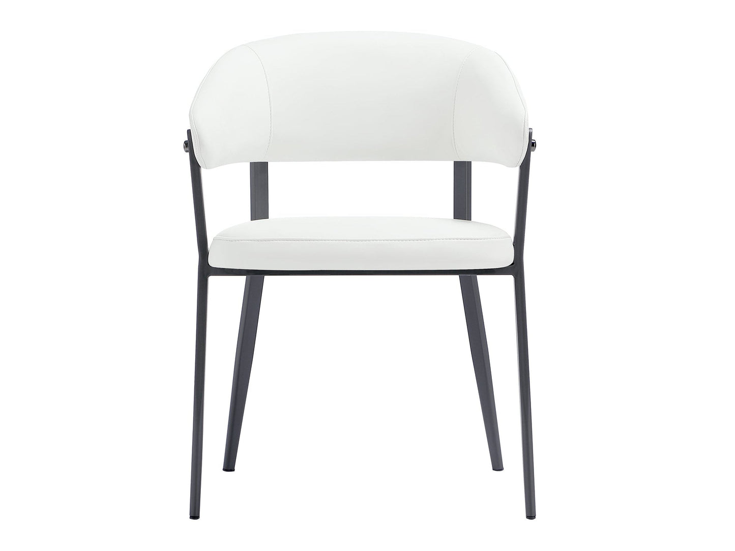 Belle Dining Chair in White - Ornate Home