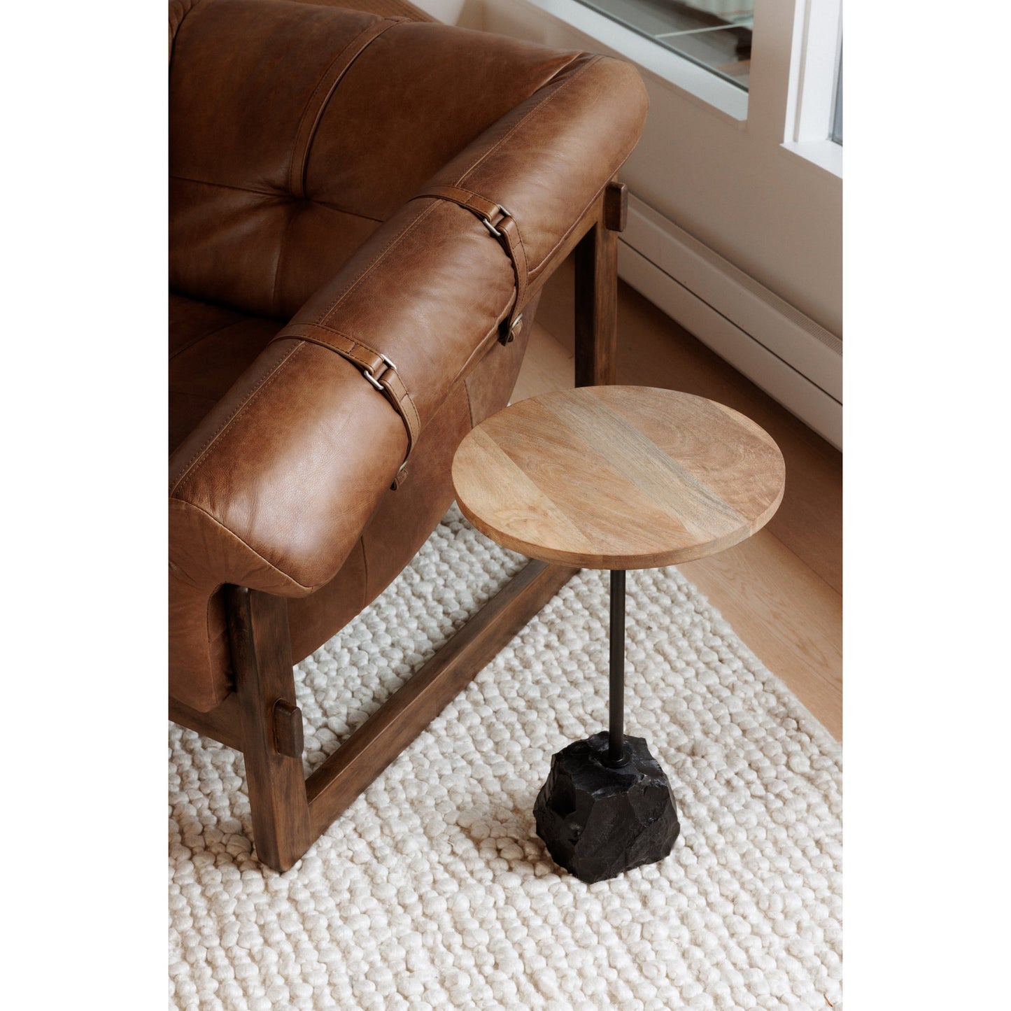 Bellos Brown Accent Chair - Ornate Home