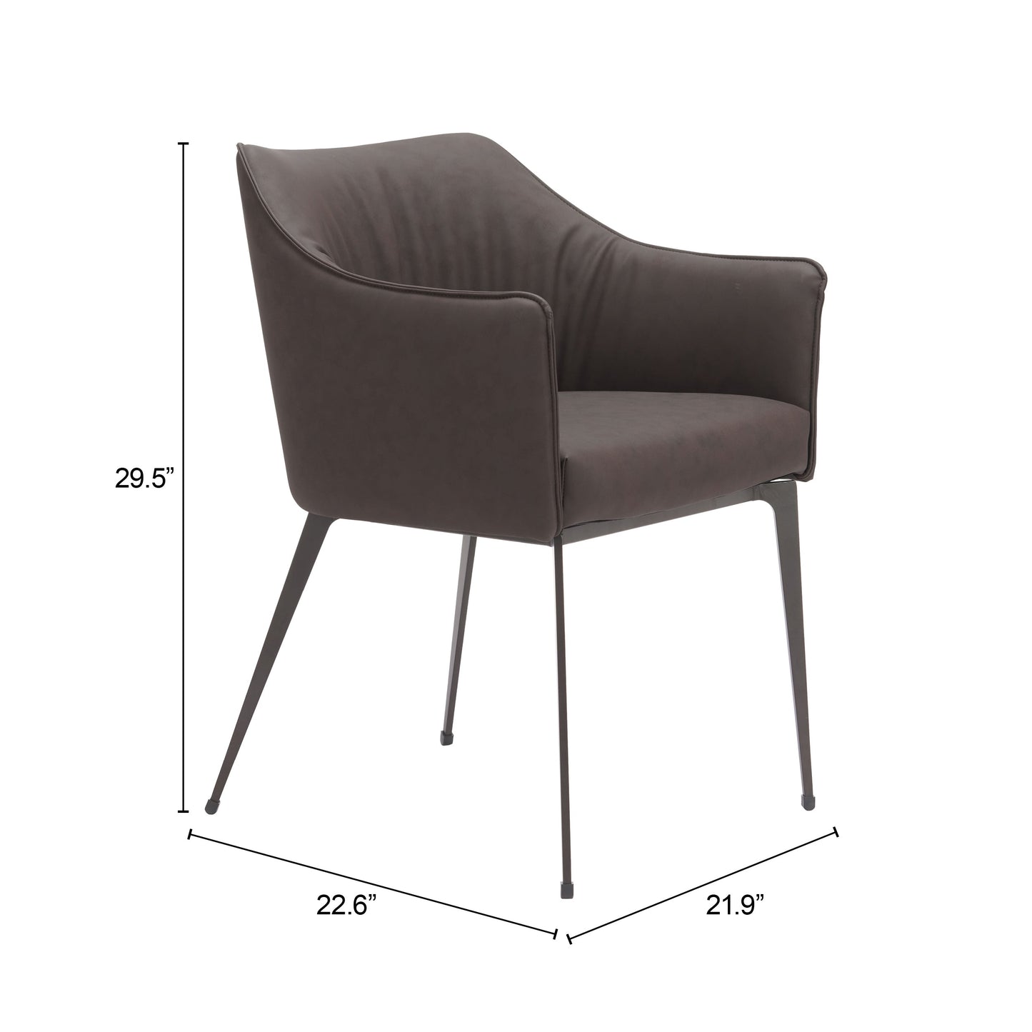 Belmont Brown Dining Chair - Ornate Home