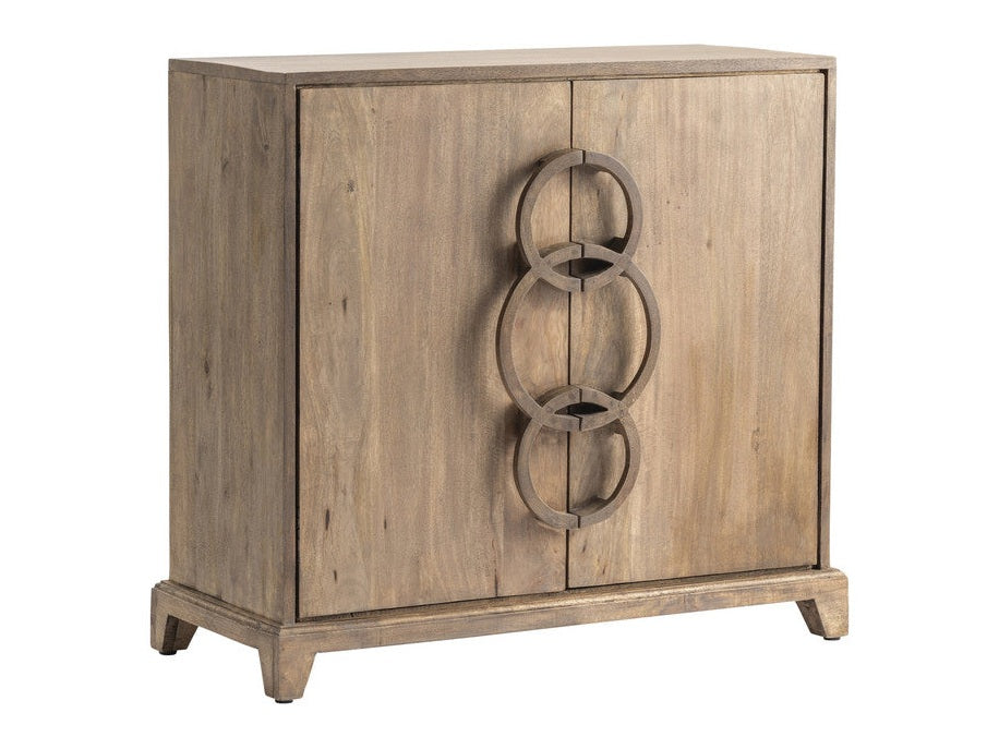 Bengal Manor Brown 3 Ring Cabinet - Ornate Home