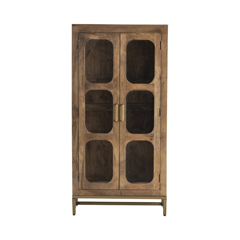 Bengal Manor Brown/Gold Cabinet - Ornate Home