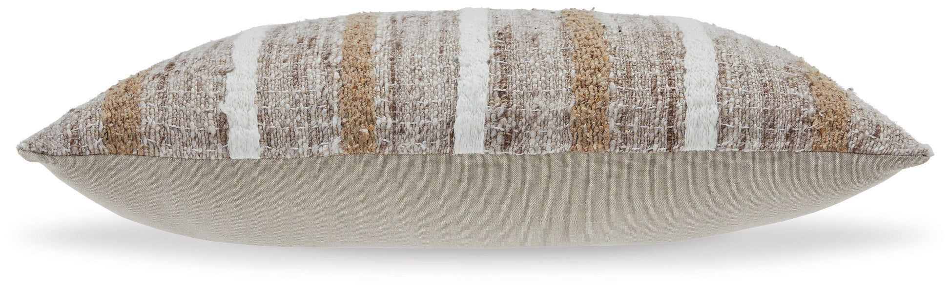 Benish Tan/Brown/White Pillow- Viva Furn