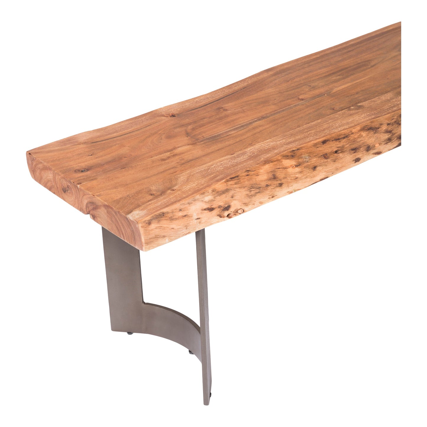 Bent Brown Large Bench - Ornate Home