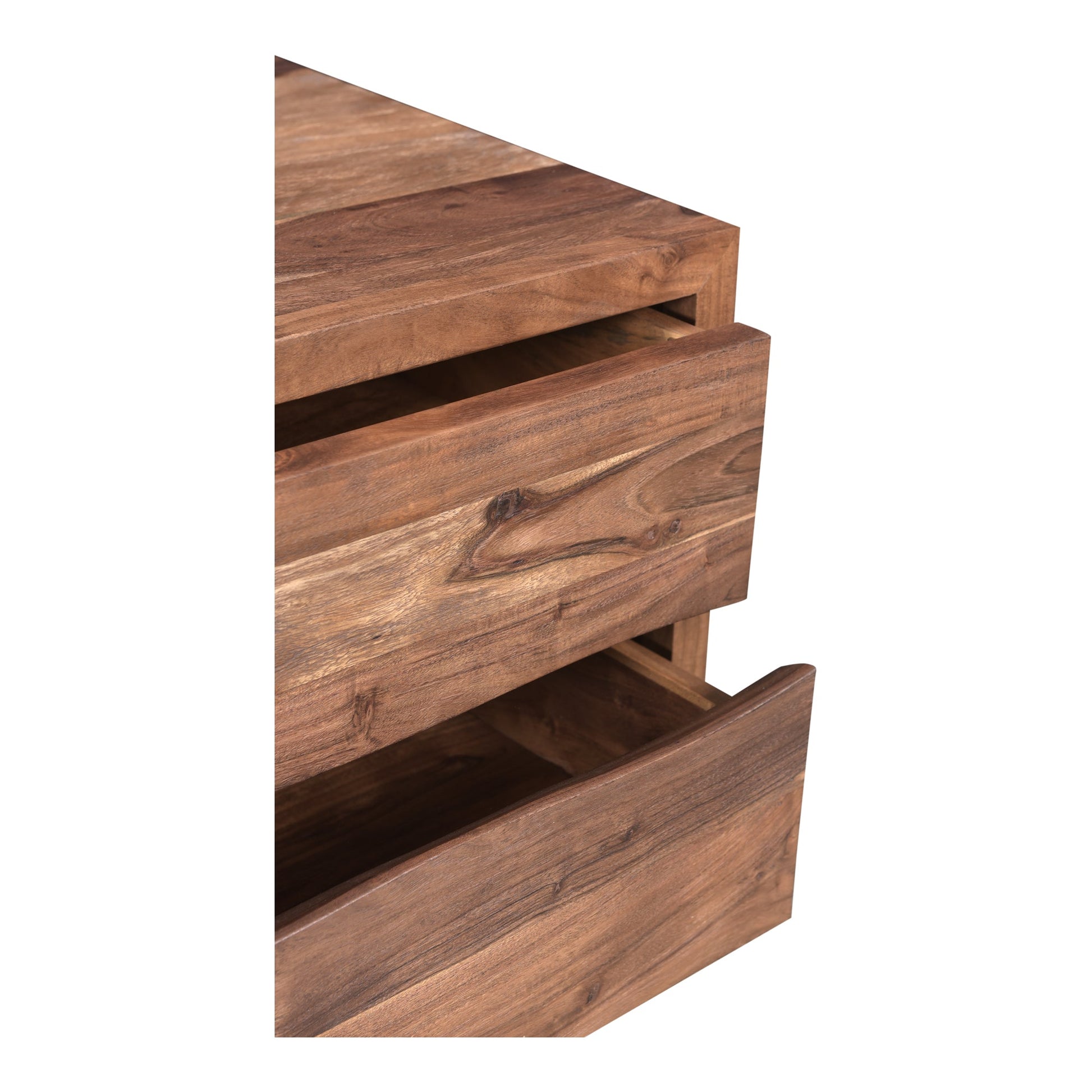 Bent Natural Nightstand - Ornate Home