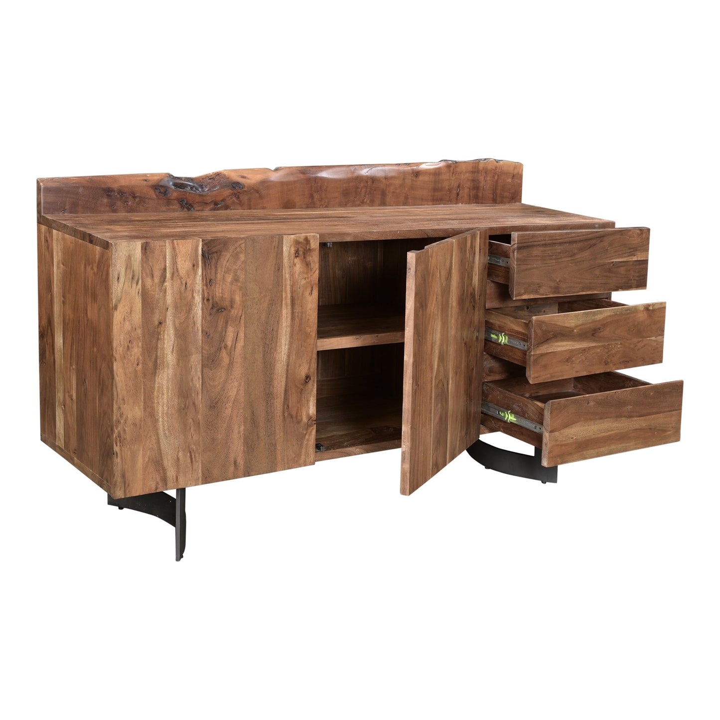 Bent Natural Sideboard - Ornate Home
