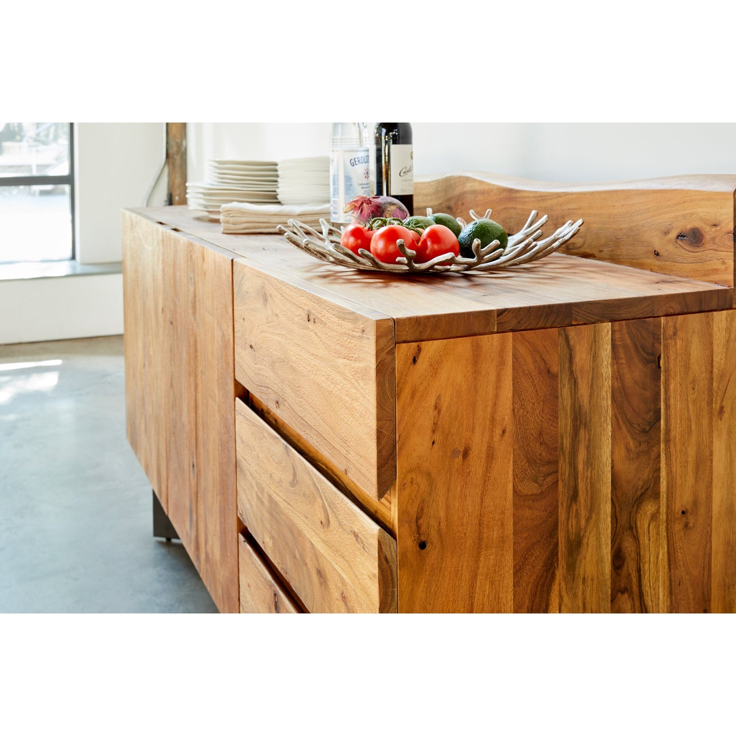 Bent Natural Sideboard - Ornate Home
