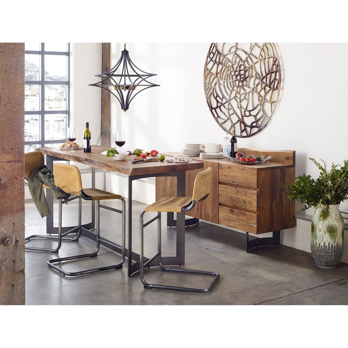 Bent Natural Sideboard - Ornate Home