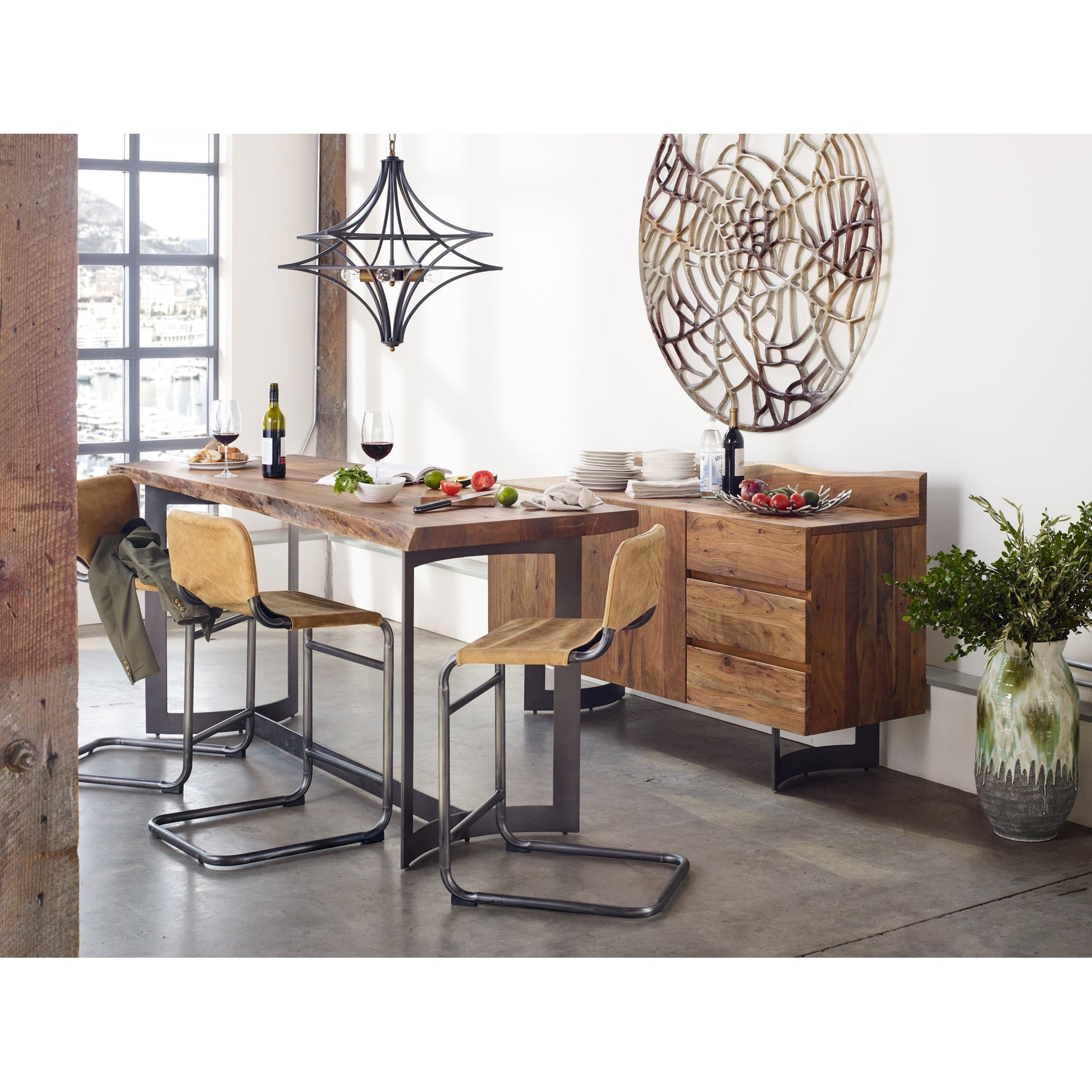 Bent Natural Sideboard - Ornate Home