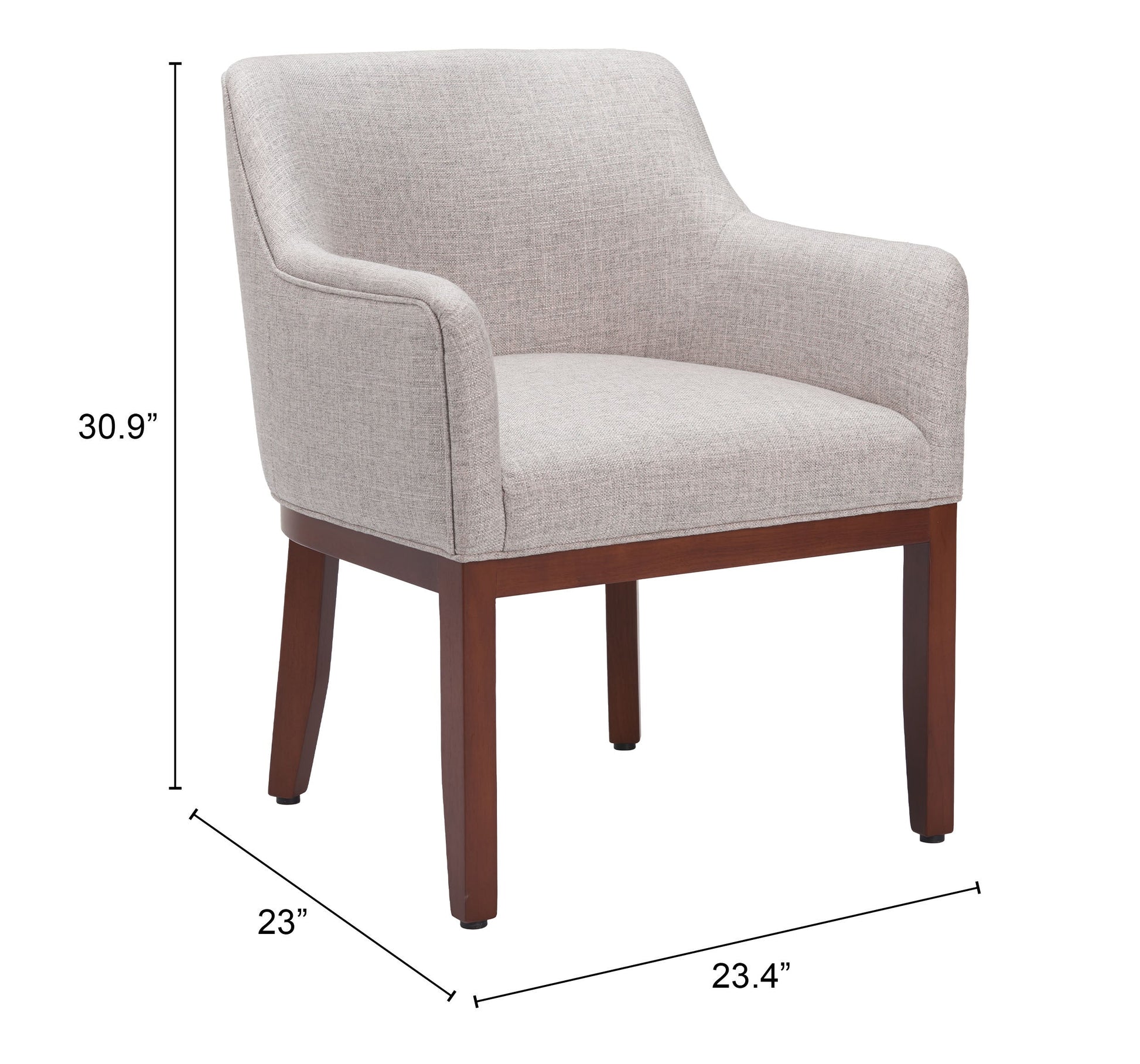 Berbera Gray Dining Chair - Ornate Home