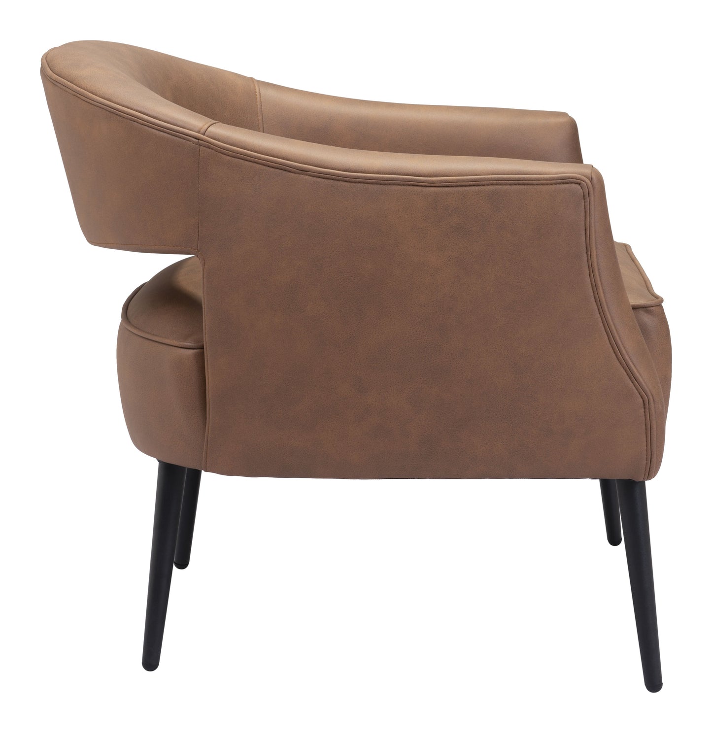 Berkeley Vintage Brown Accent Chair - Ornate Home