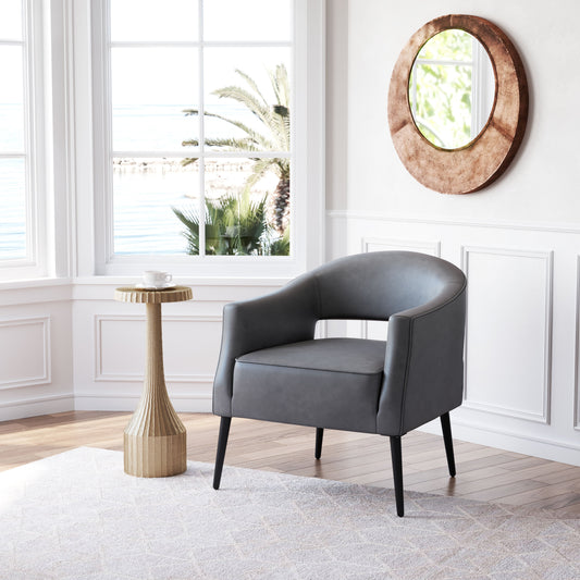 Berkeley Vintage Gray Accent Chair - Ornate Home