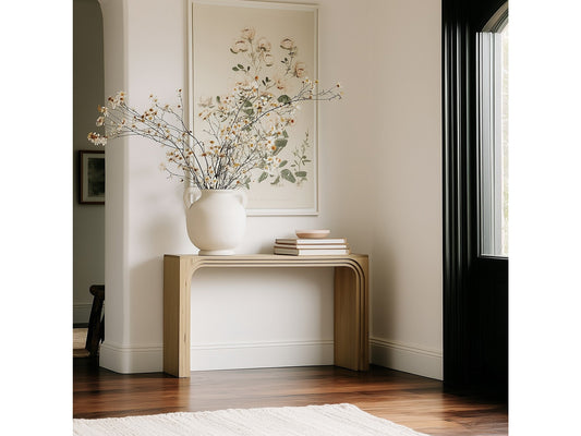 Berkley Natural Console Table - Ornate Home