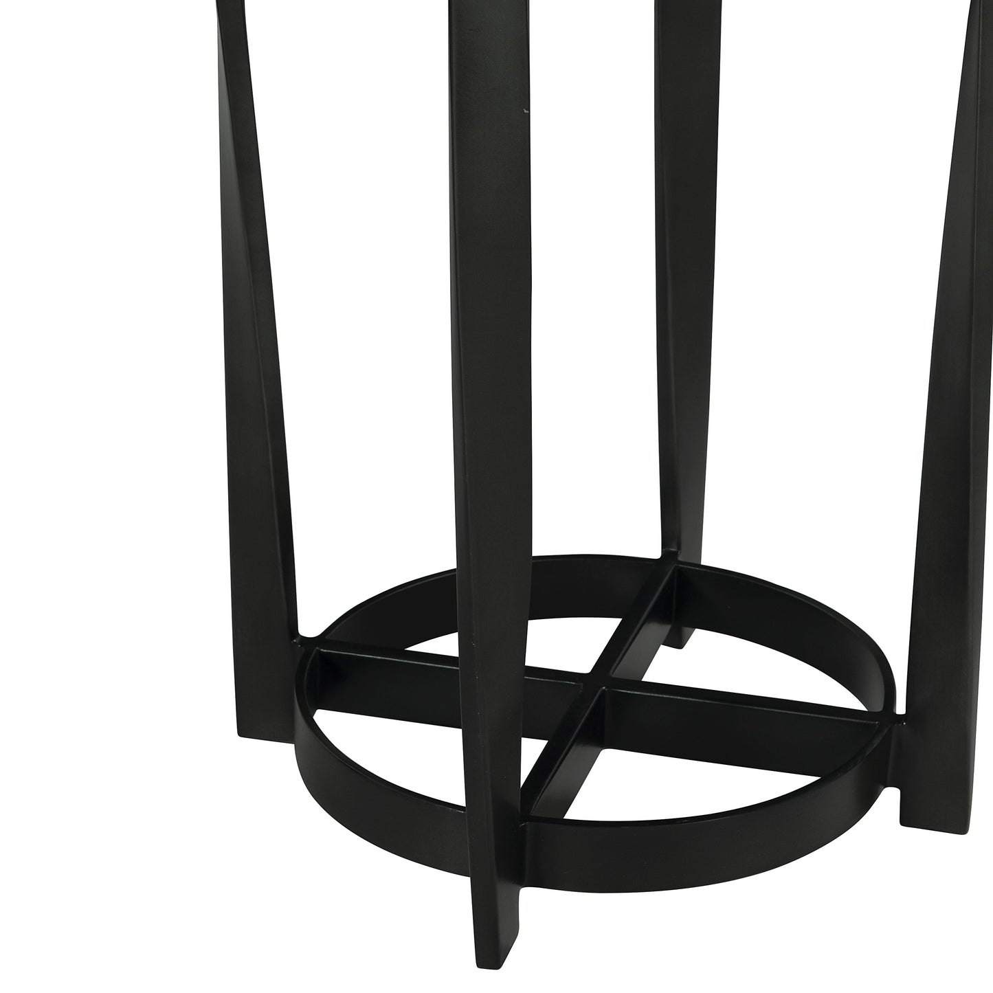 Berkshire Neutral Stone/Aged Pewter Accent Table - Ornate Home