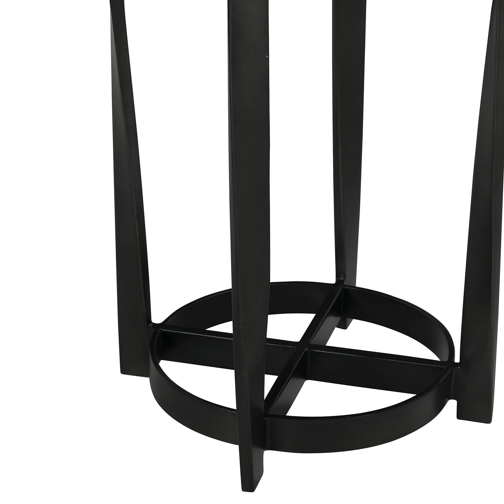 Berkshire Neutral Stone/Aged Pewter Accent Table - Ornate Home