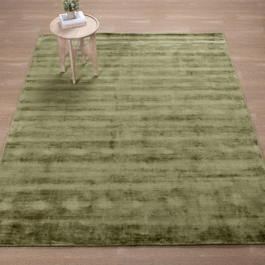 Berlin Olive Green Distressed Rug - Ornate Home