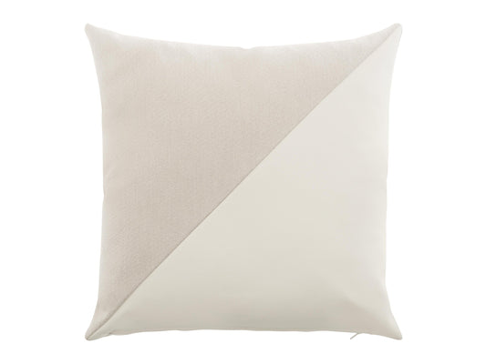 Bernhardt White/Cream Outdoor Throw Pillow ƒ?? SKU OFP21 (21" x 21") - Ornate Home