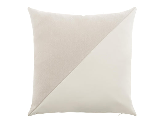Bernhardt White/Cream Outdoor Throw Pillow ƒ?? SKU OFP23 (23" x 23") - Ornate Home