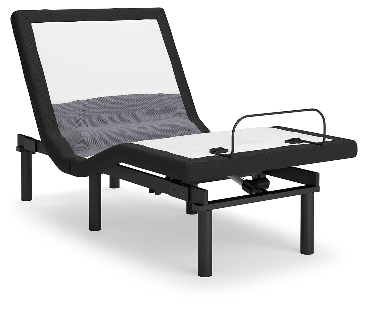 Best Base with Lumbar and Audio Charcoal Gray TXL Adjustable Base- Viva Furn