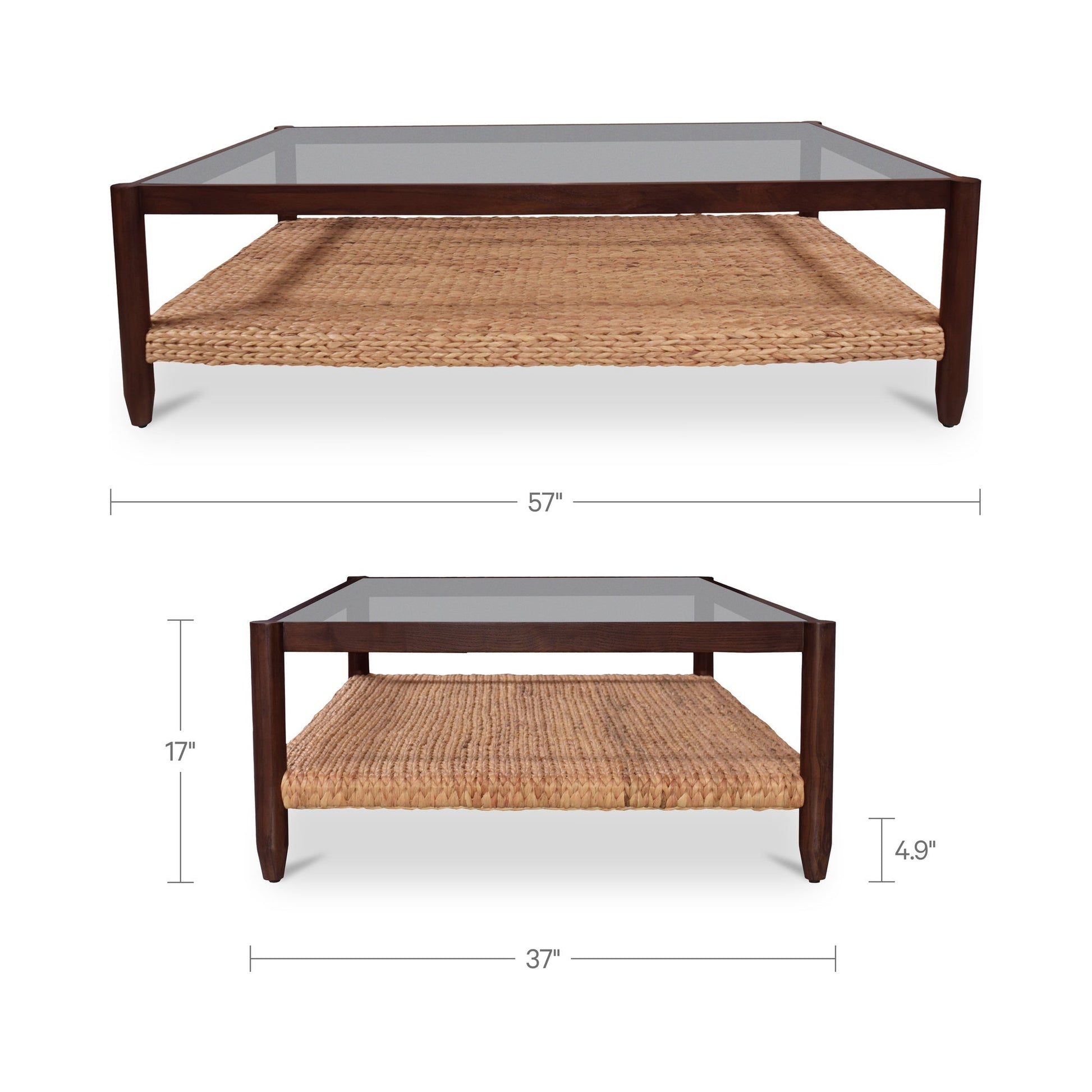 Beth Brown Coffee Table - Ornate Home