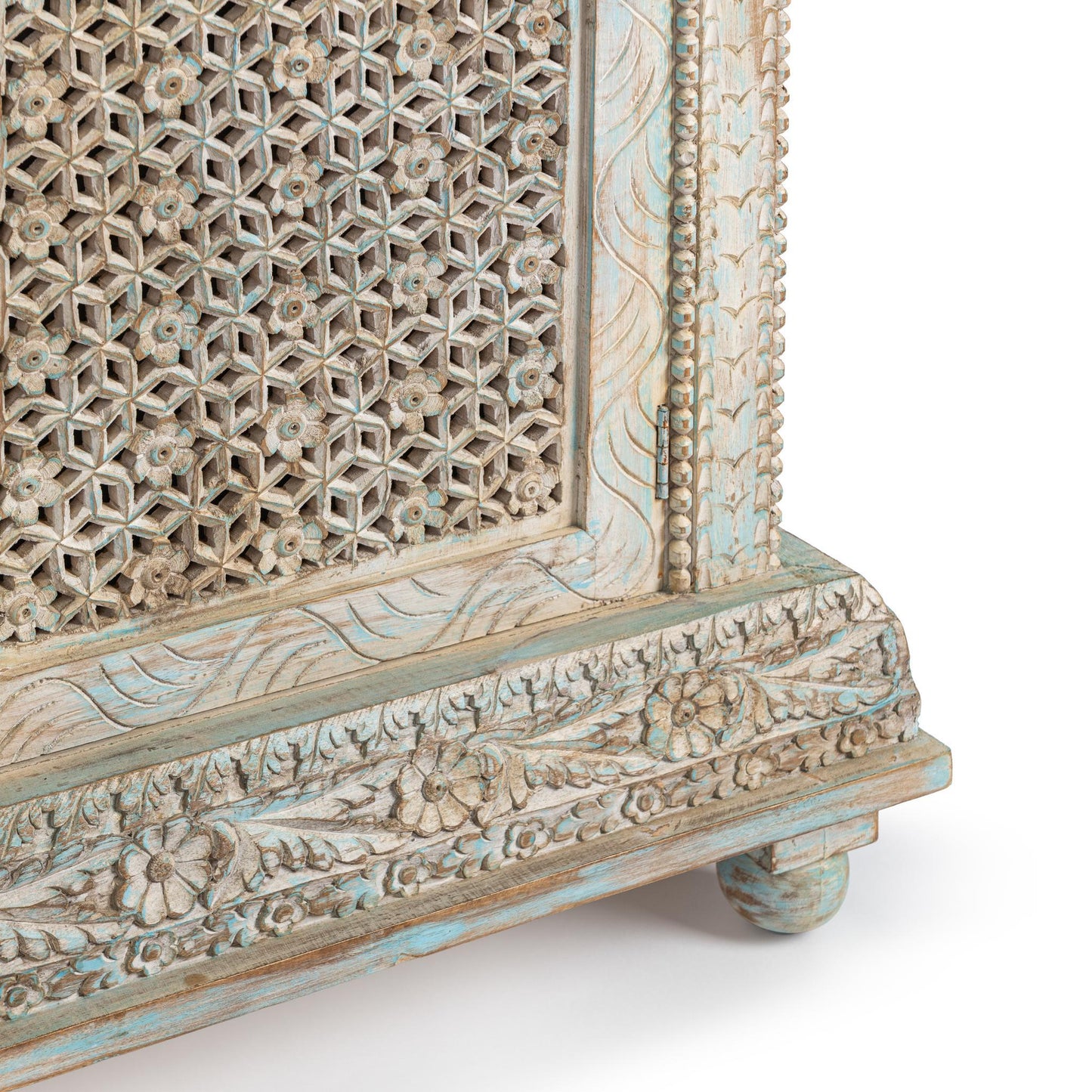 Beth Seaside Blue 2 Door Cabinet - Ornate Home